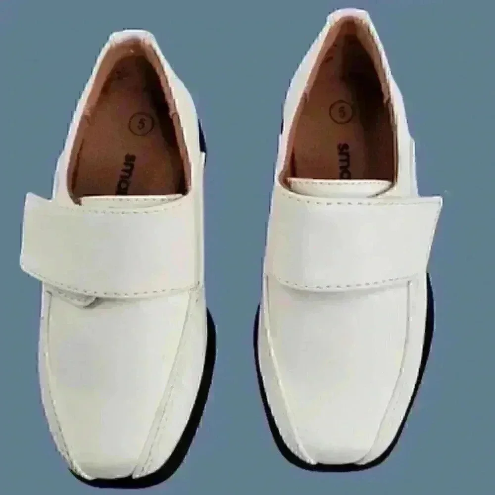 SmartFit Boys' Toddler Grant Strap Slip-On Dress Shoe Boy'